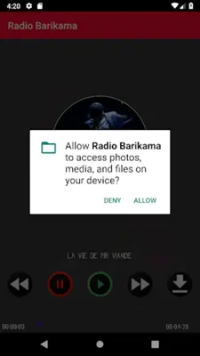 RADIO KASSARA BARIKAMA android App screenshot 0