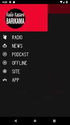 RADIO KASSARA BARIKAMA android App screenshot 2