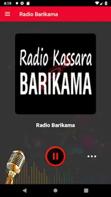 RADIO KASSARA BARIKAMA android App screenshot 4