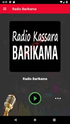 RADIO KASSARA BARIKAMA android App screenshot 6